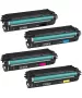 HP HP 508X, CF360-3X CMYK, CF362X Yellow